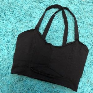 Hollister crop top with cutout